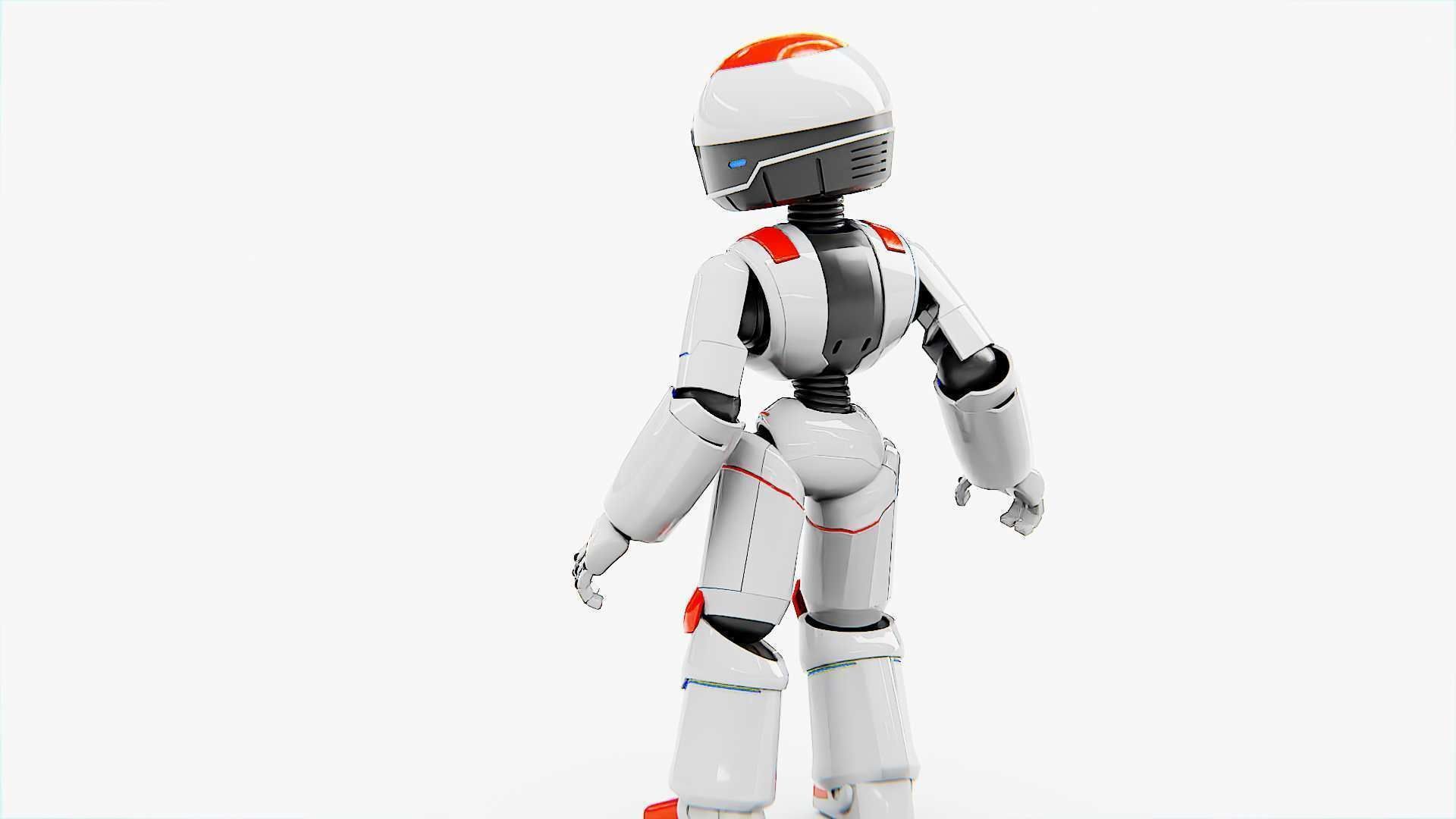 TOY BOT  Rigged for Unreal Engine - Unity - MIXAMO  3D model_7