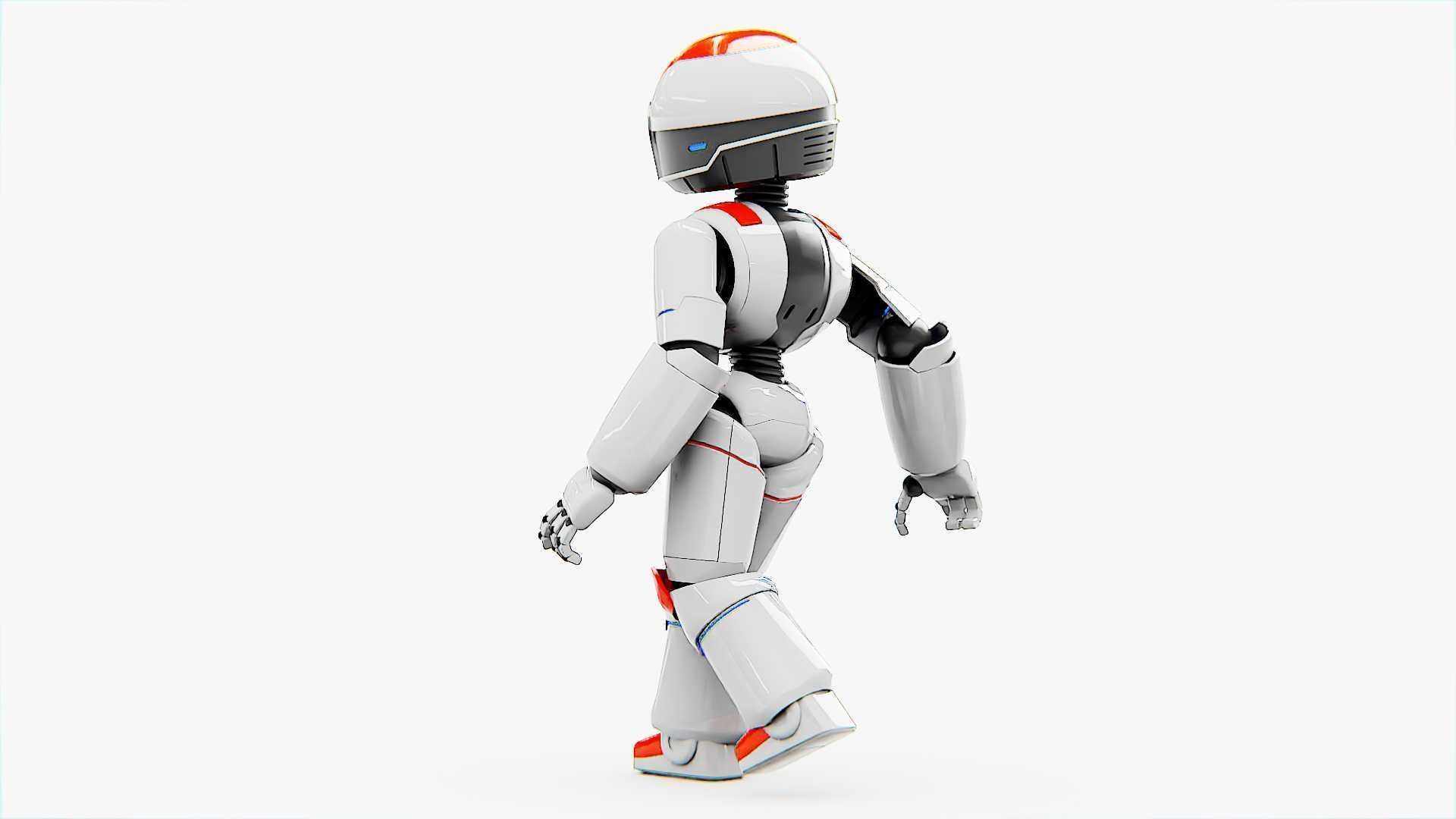 TOY BOT  Rigged for Unreal Engine - Unity - MIXAMO  3D model_27