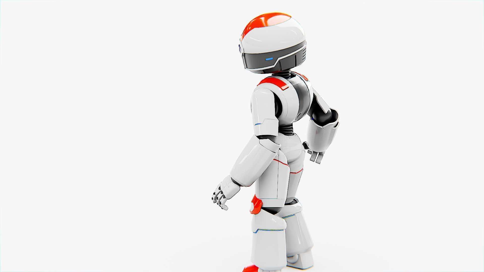 TOY BOT  Rigged for Unreal Engine - Unity - MIXAMO  3D model_6