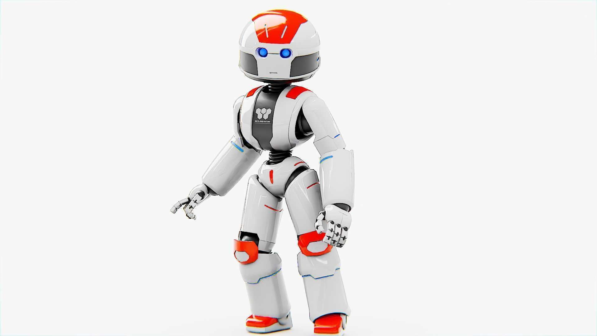 TOY BOT  Rigged for Unreal Engine - Unity - MIXAMO  3D model_3