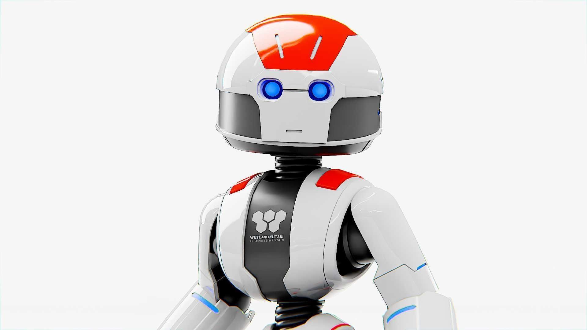 TOY BOT  Rigged for Unreal Engine - Unity - MIXAMO  3D model_22