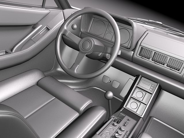 Ferrari Testarossa 1984-1990 3D model_13