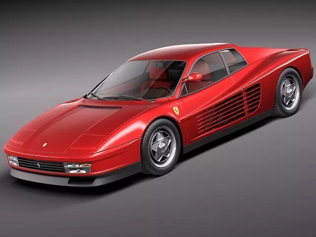 Ferrari Testarossa 1984-1990 3D model_0