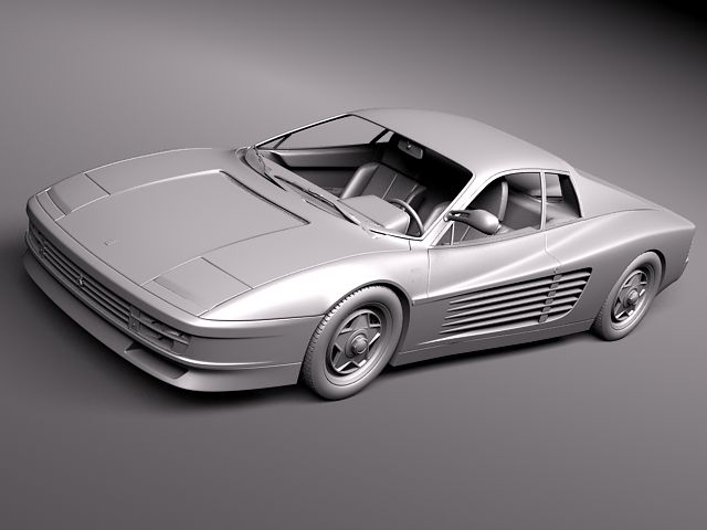 Ferrari Testarossa 1984-1990 3D model_14