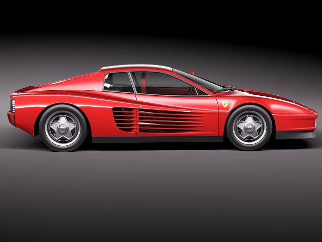 Ferrari Testarossa 1984-1990 3D model_7