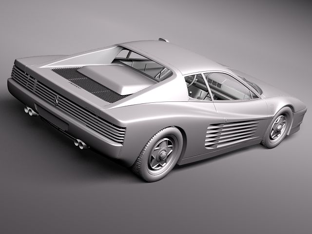 Ferrari Testarossa 1984-1990 3D model_11