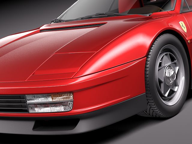 Ferrari Testarossa 1984-1990 3D model_2