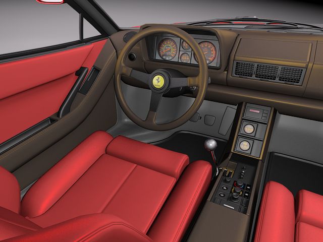 Ferrari Testarossa 1984-1990 3D model_9