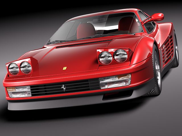 Ferrari Testarossa 1984-1990 3D model_4