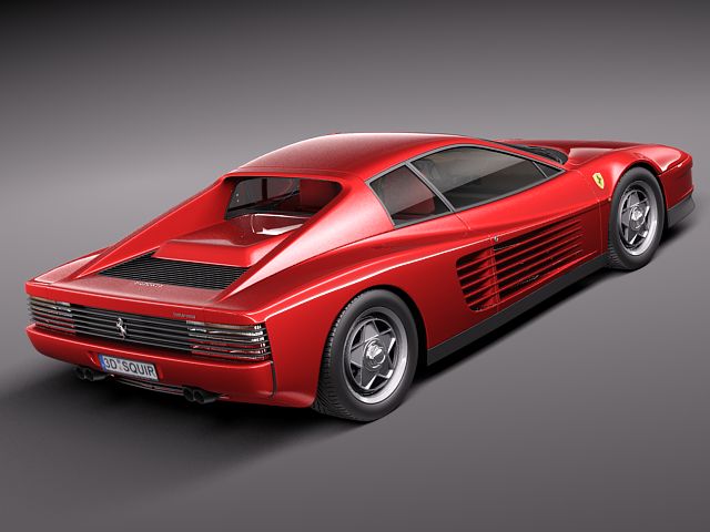 Ferrari Testarossa 1984-1990 3D model_6