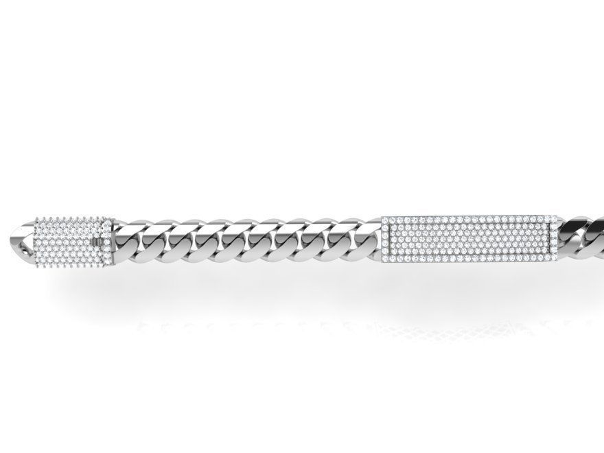 Cumin Chain Bracelet 4740 3D print model_2