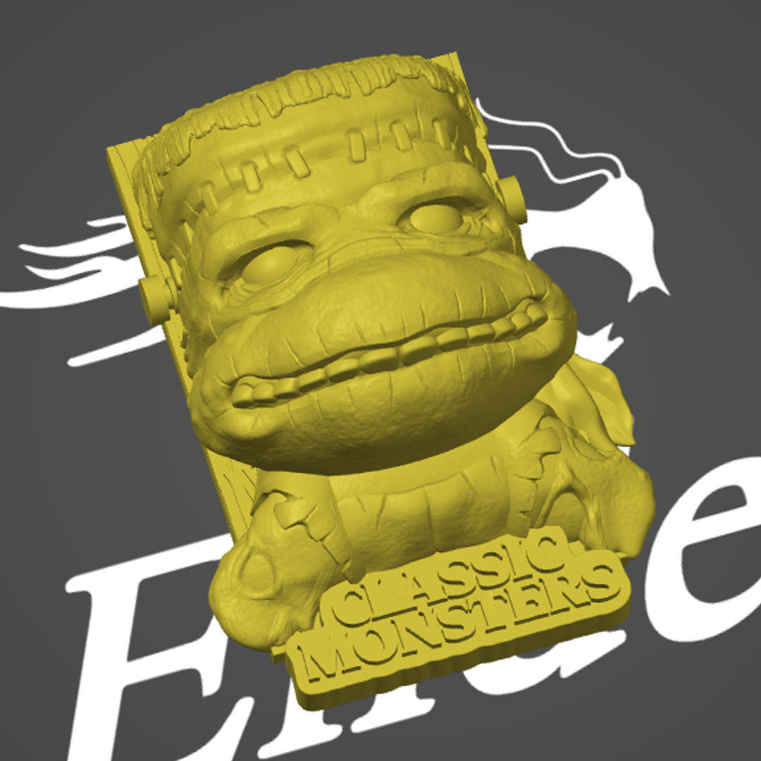 Classic Monsters TMNT Frankenstein 3D model_2