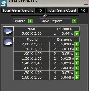 Heart Diamond Unique Ring 4744 3D print model_8