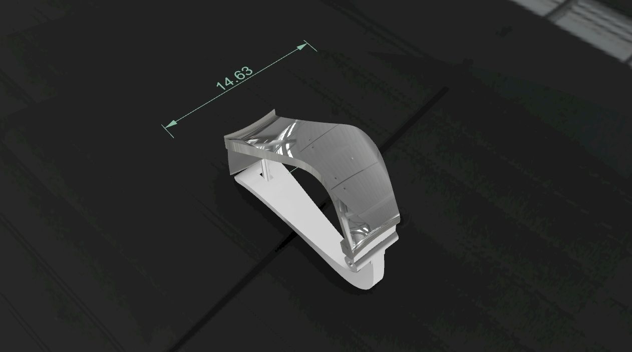 Women Earring 3D print model_1