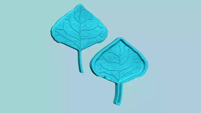 Black Poplar Leaf - Molding Artificial EVA Craft