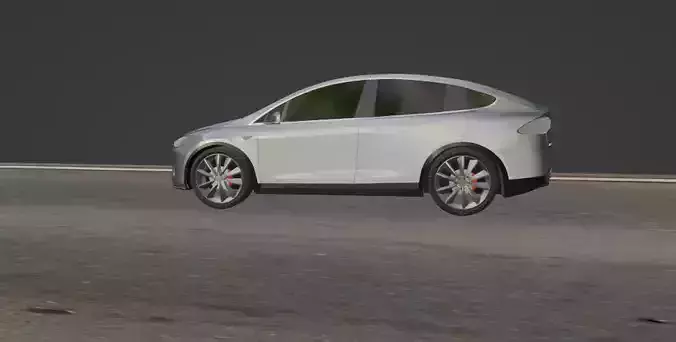 Tesla Model X  Electric car by Tesla