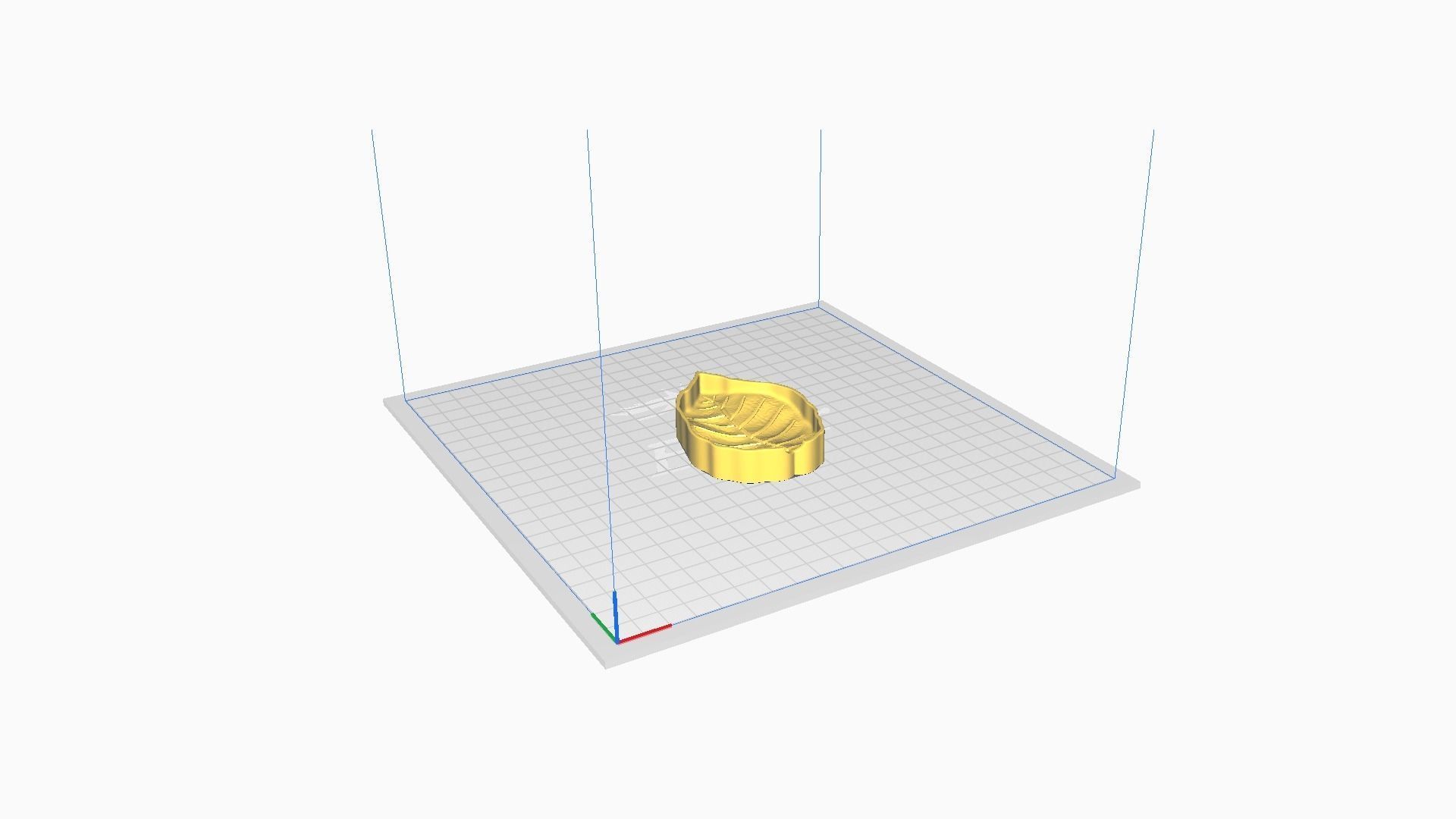 European Beech Leaf - Molding Artificial EVA Craft 3D print model_9