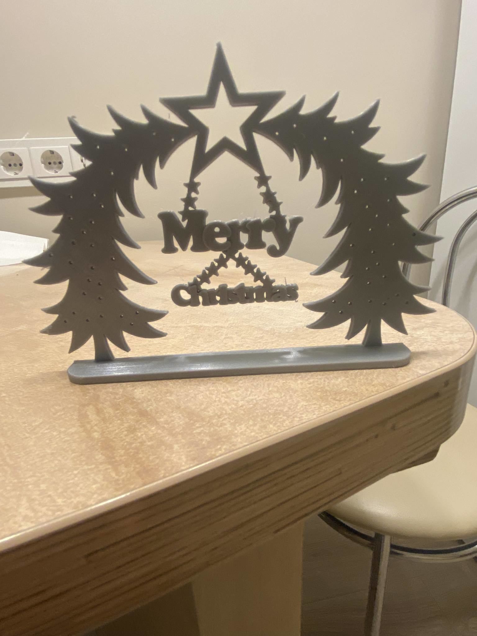 Christmas tree decoration 3D print model_2