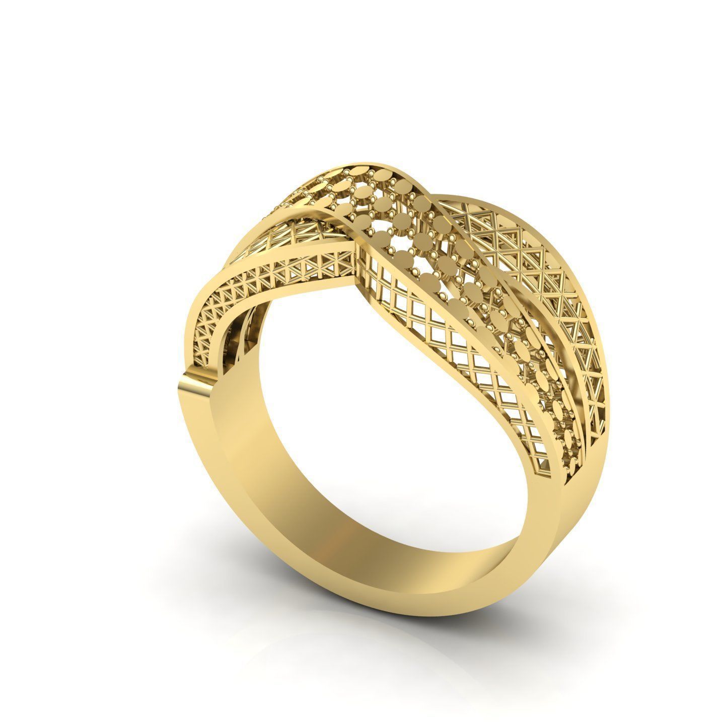 Fusion ring 01 3D print model_5