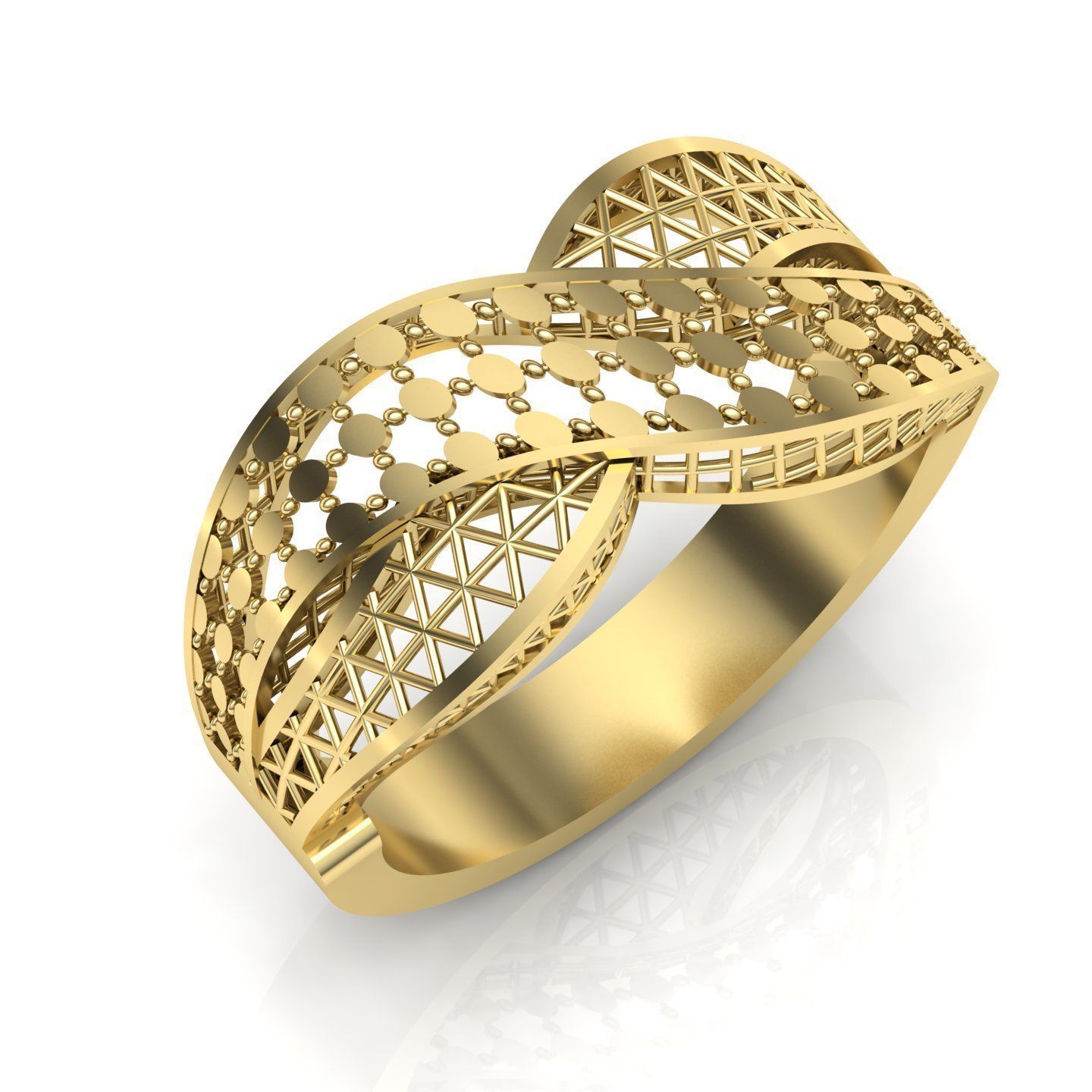 Fusion ring 01 3D print model_3