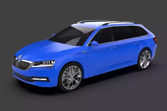 Skoda Superb 2019 Estate Sportline Exterior-Interior