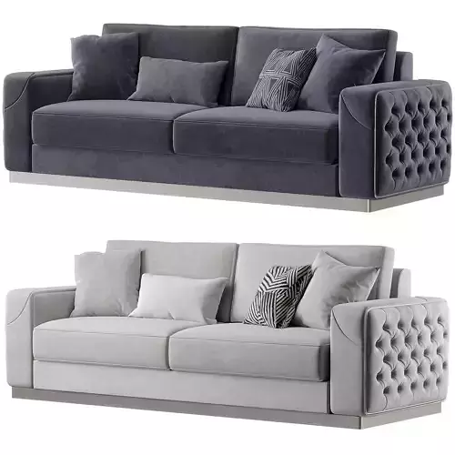 Helen Three-Seat Sofa Anthracite