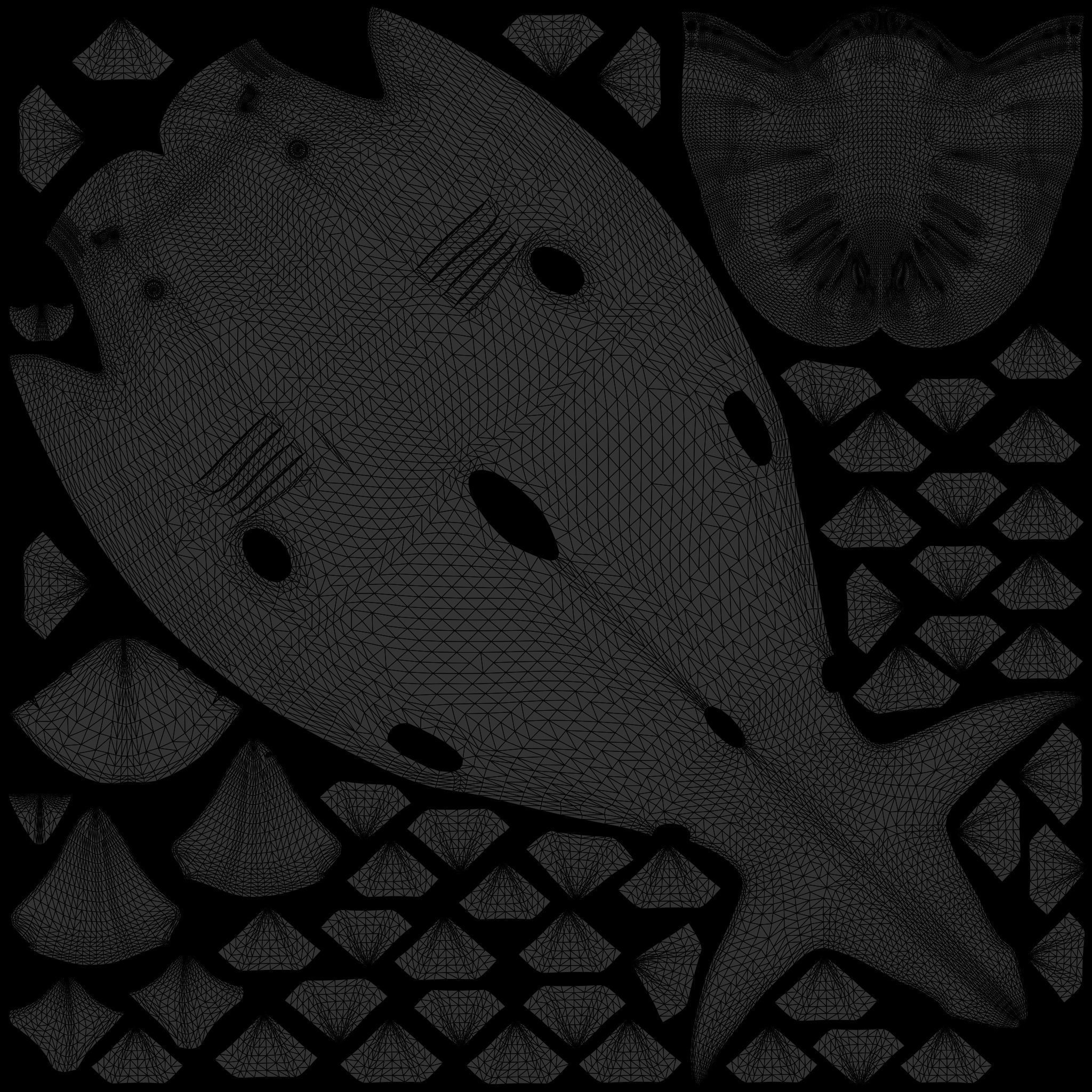 Shark Animation Low-poly 3D model_13