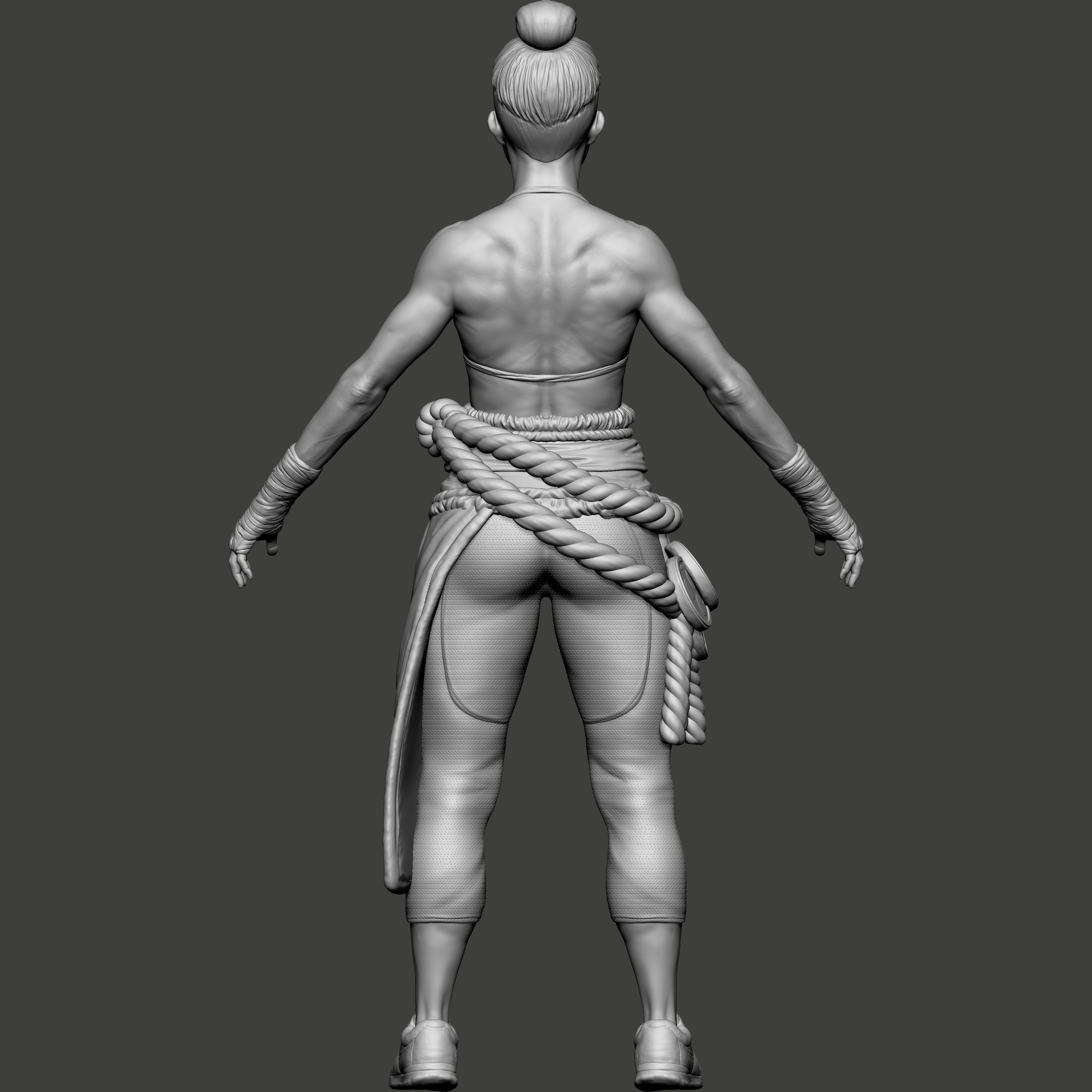 Sakura - Oni girl 3D print model_6