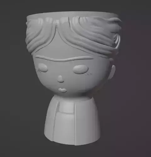 Frida style Vase Planter 