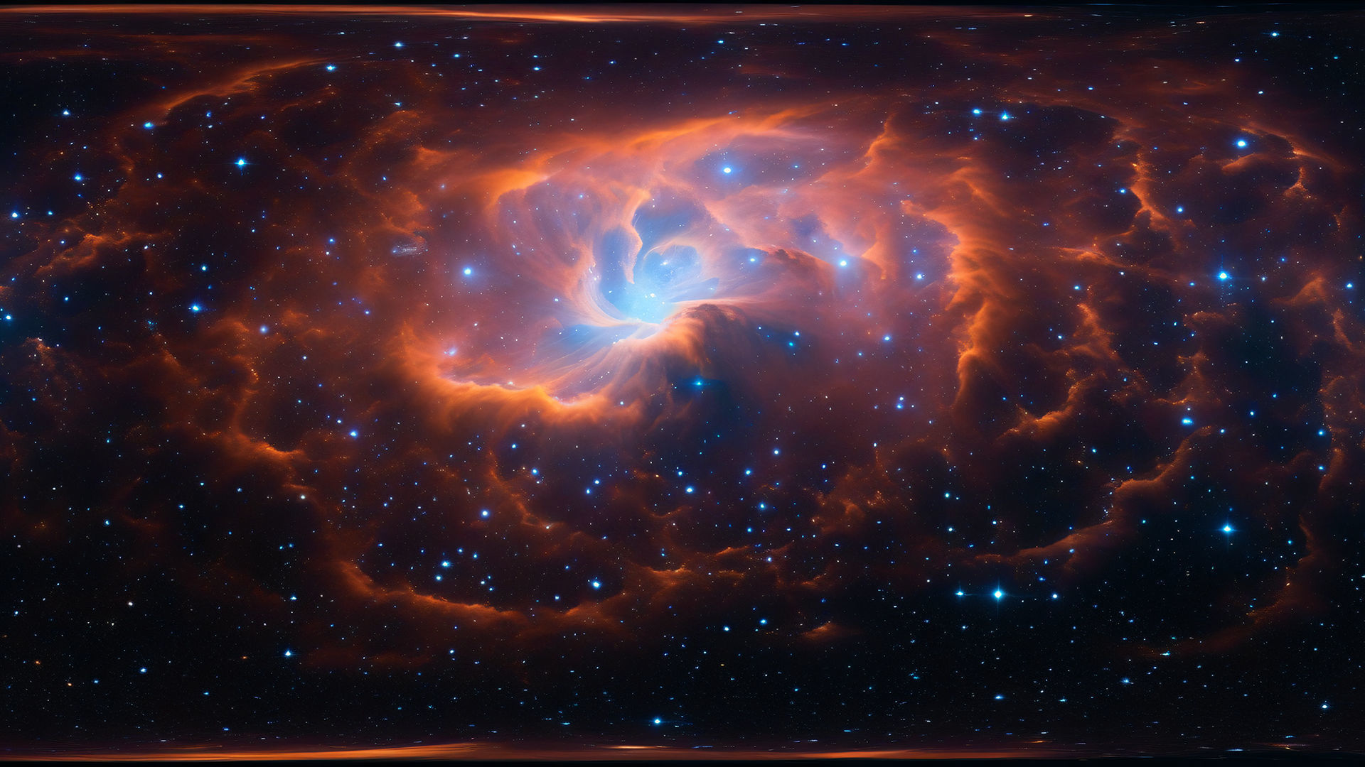 HDRI Space Nebula Low-poly 3D model_11