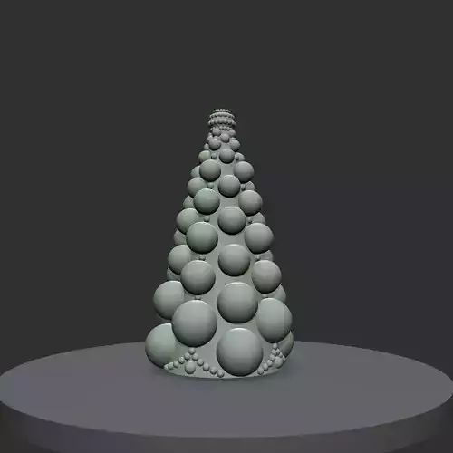 Christmas tree  3D print model