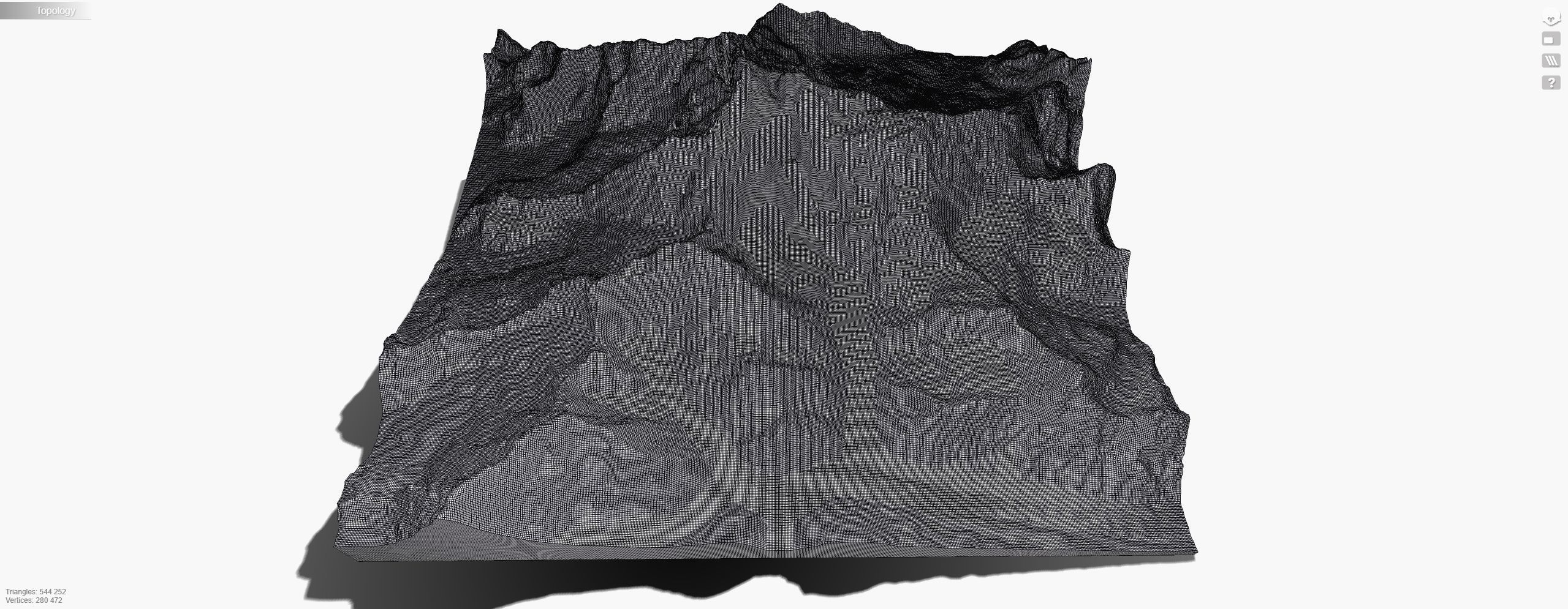 Mountain landscape Kanchenjunga Himalayas 3D model_18