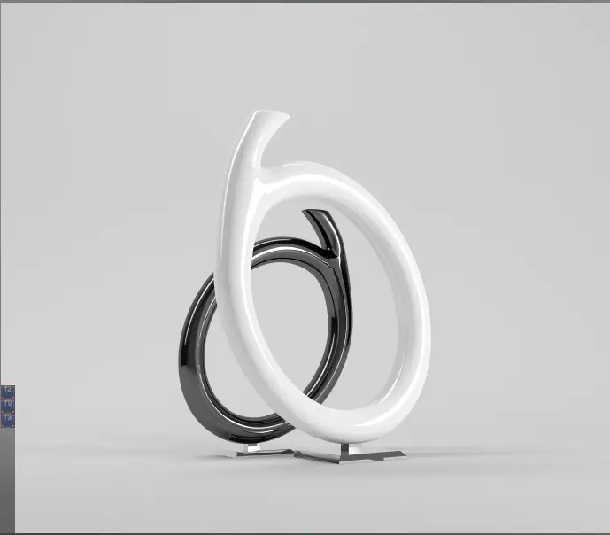 gadget 6 sculpture on table Free 3D model_0