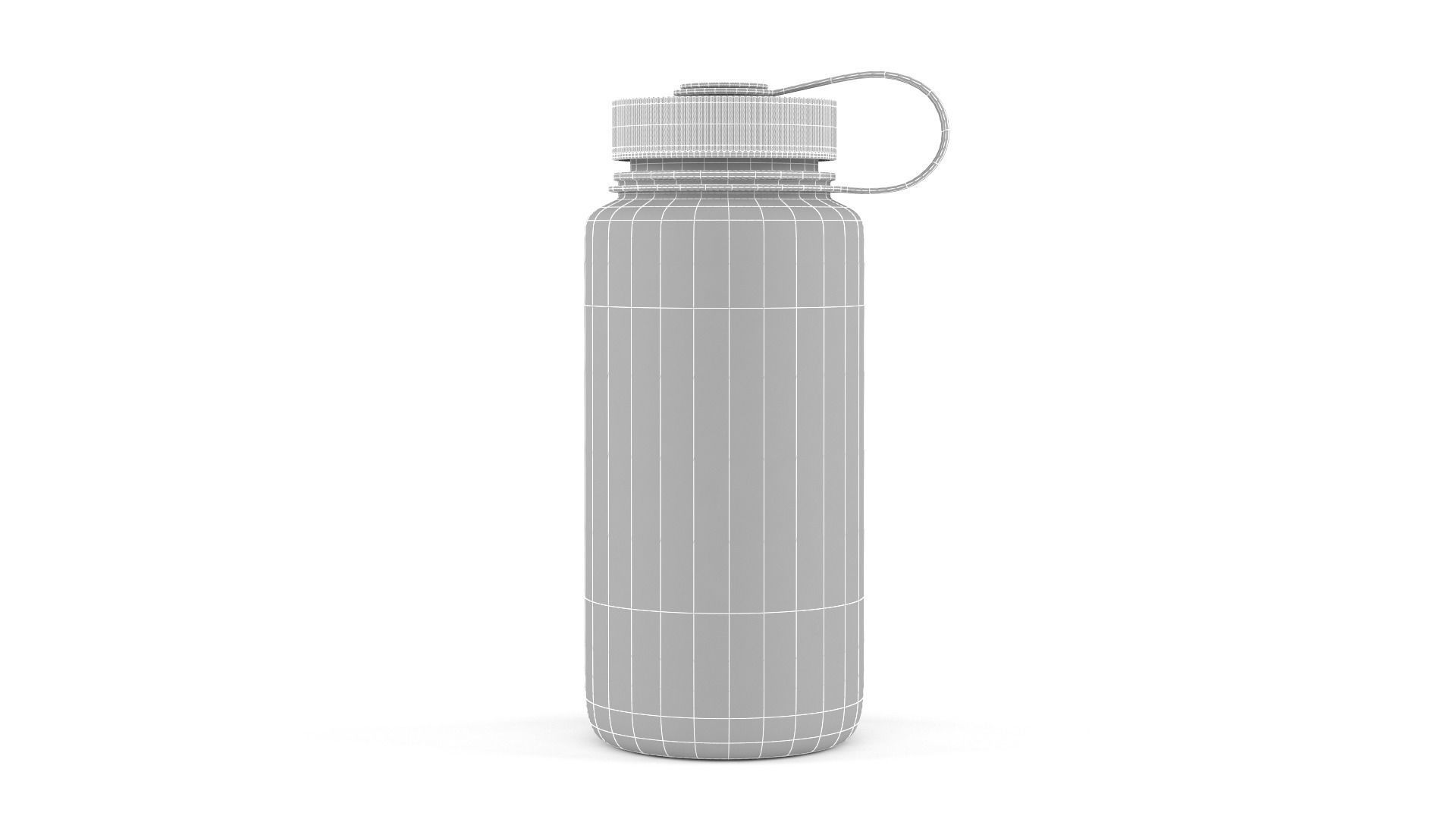 Water Bottle 3D model_7