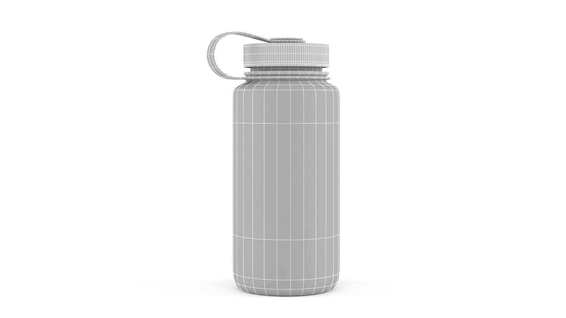 Water Bottle 3D model_9