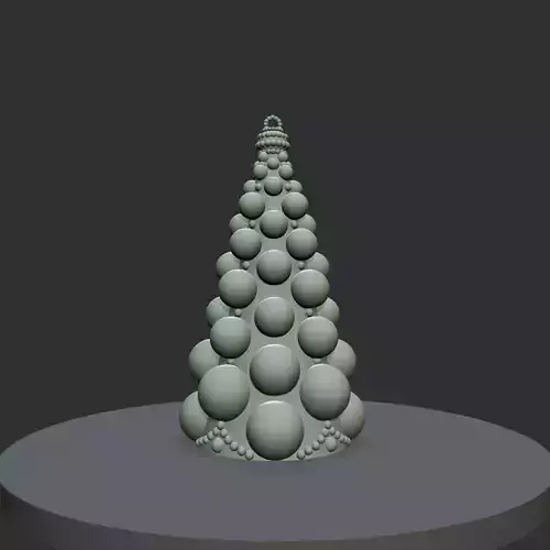 Christmas tree toy 3D print model