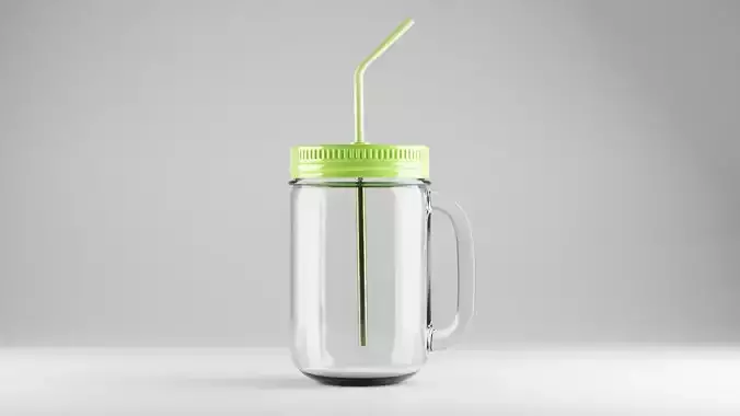 Mason jar 3D model