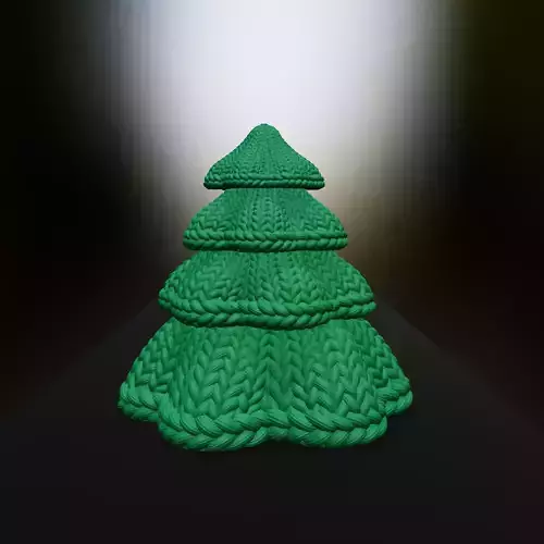 Christmas tree 3D print model