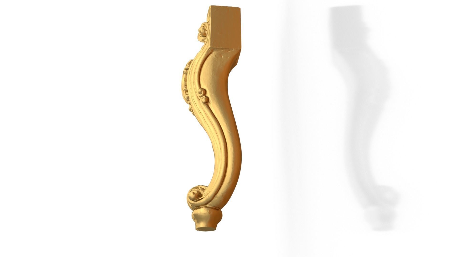 CNC table leg furniture 08 3D print model_4