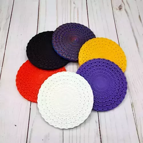 CROCHET KNITTED COASTERS