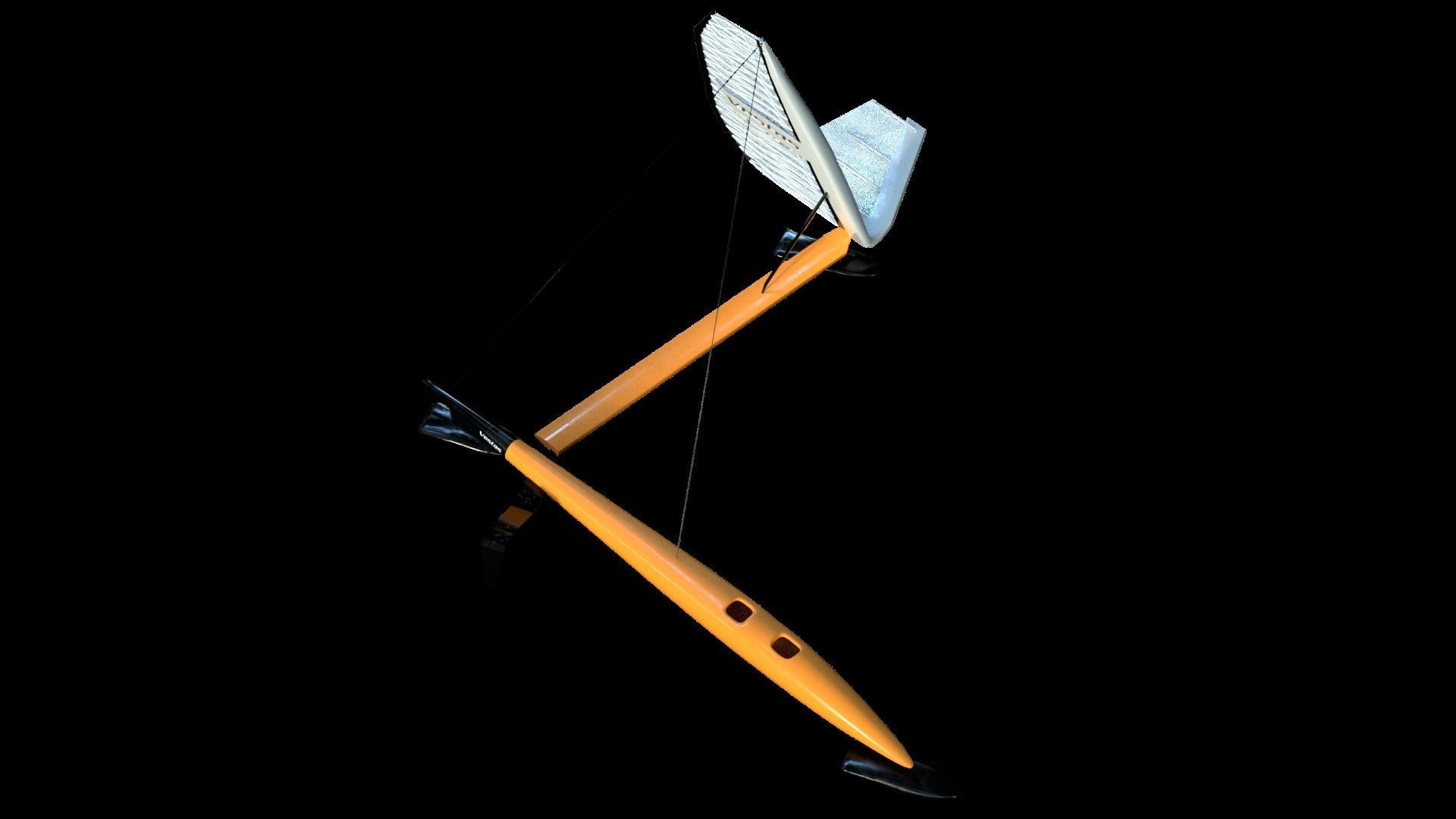 Vestas Sailrocket Low-poly 3D model_5