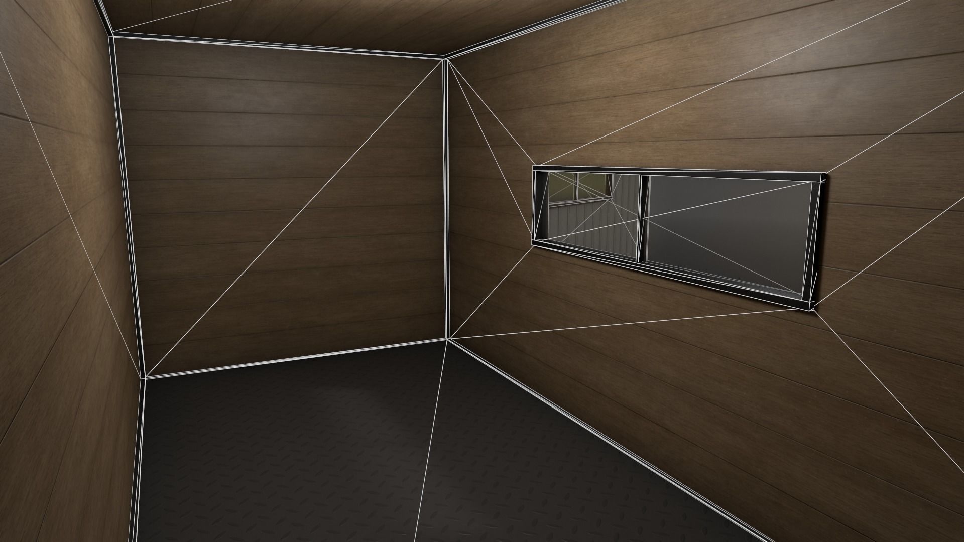 PBR Shed House A 20ft V5 Low-poly 3D model_13