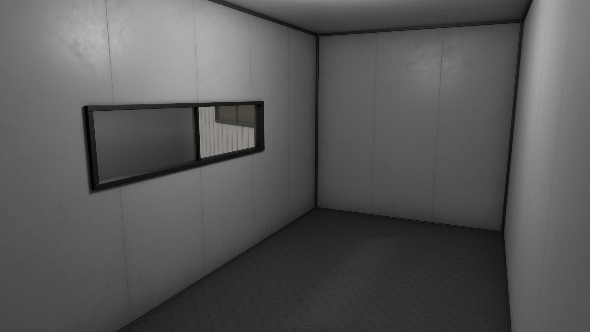 PBR Shed House A 20ft V5 Low-poly 3D model_10