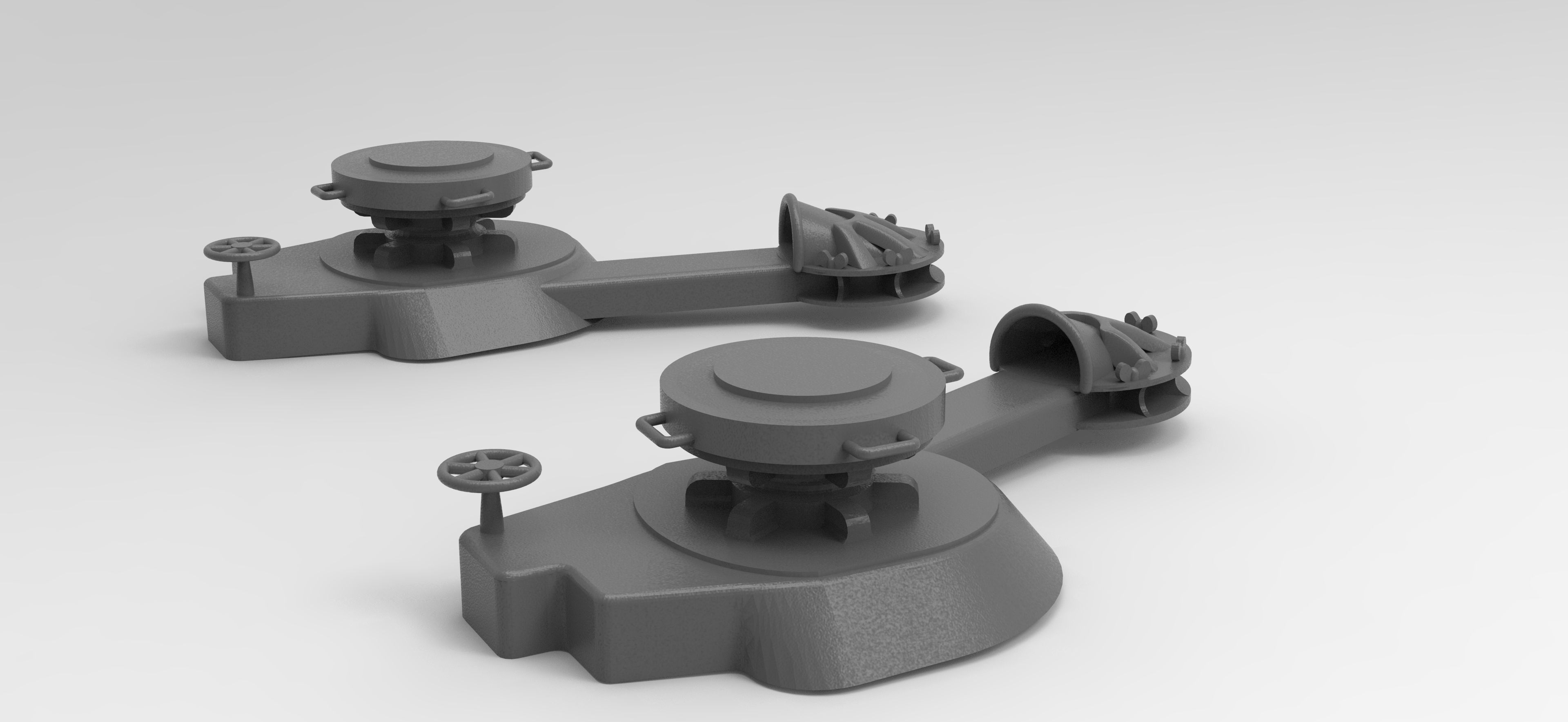 cabel holder 3D print model_2