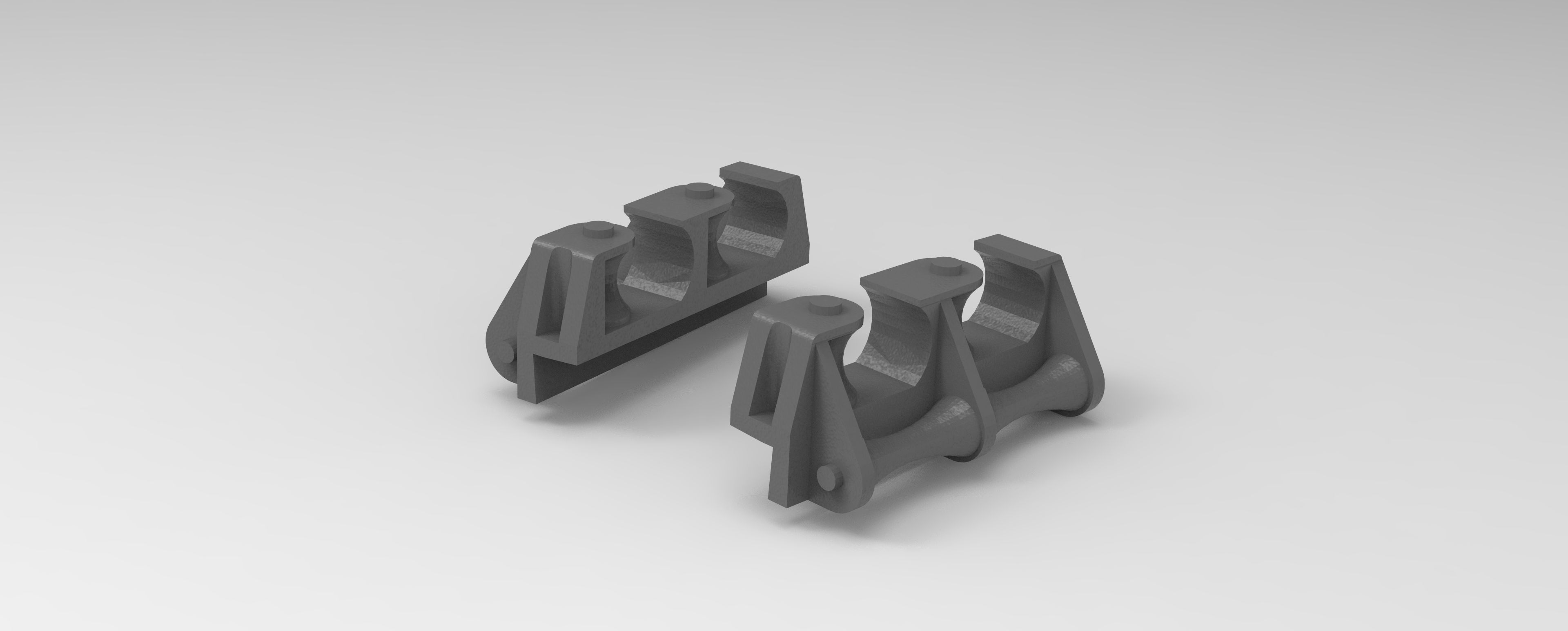roler fairlead for paravan 3D print model_2