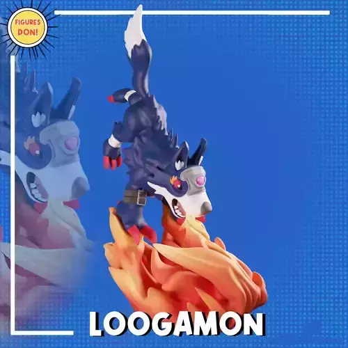 Loogamon - Digimon 3D print model