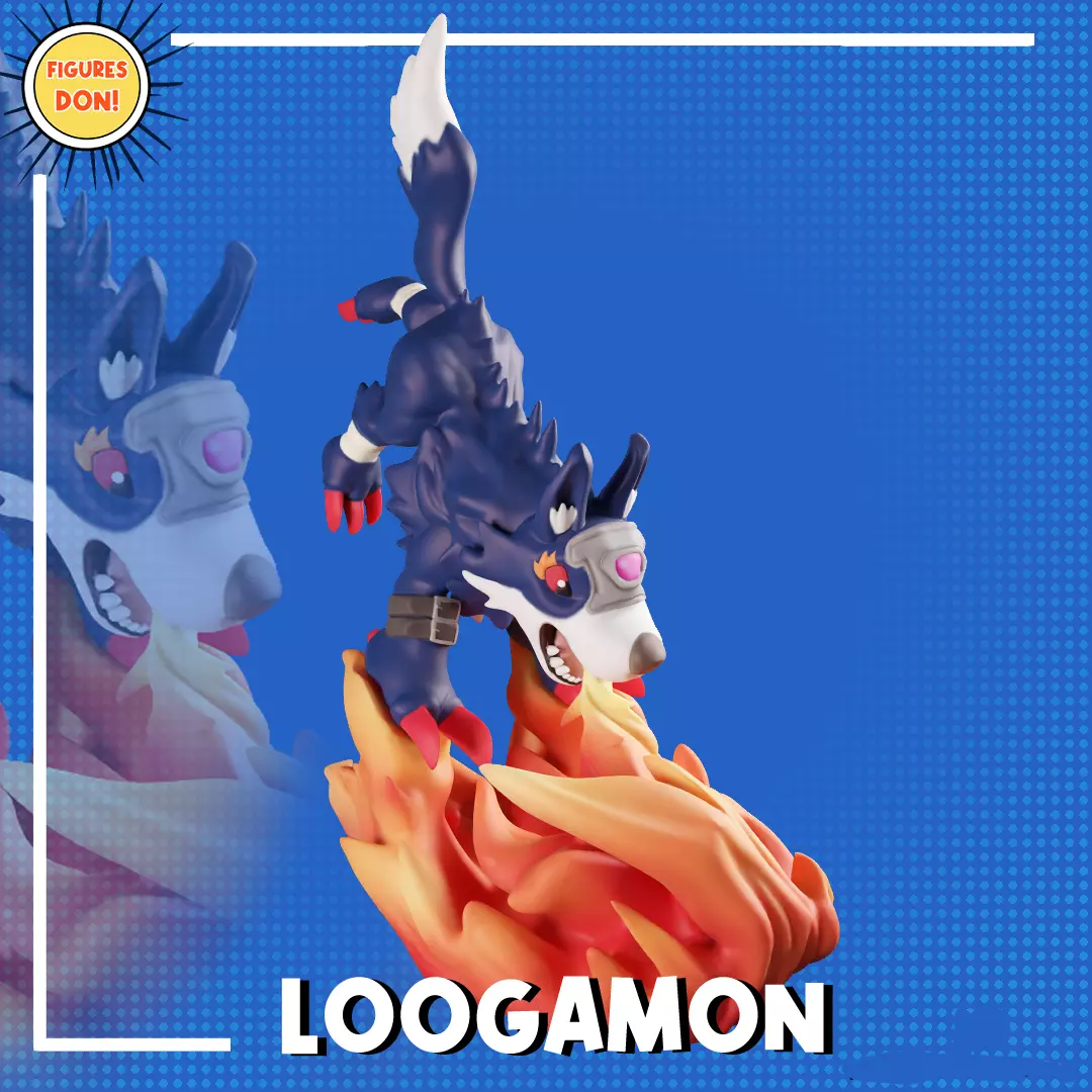 Loogamon - Digimon 3D print model