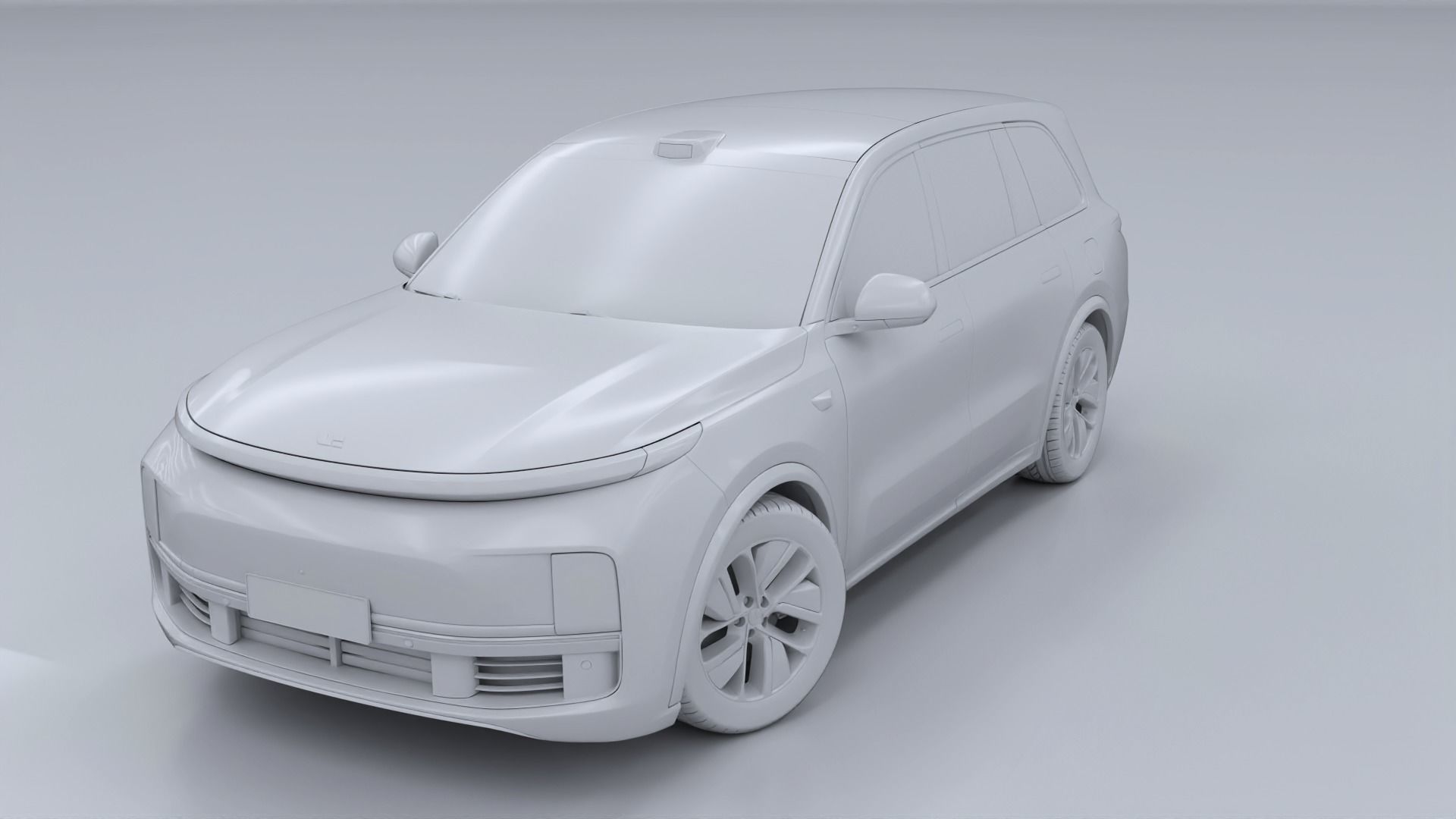 2024 Li Auto Li L9 with interior 3D model_19