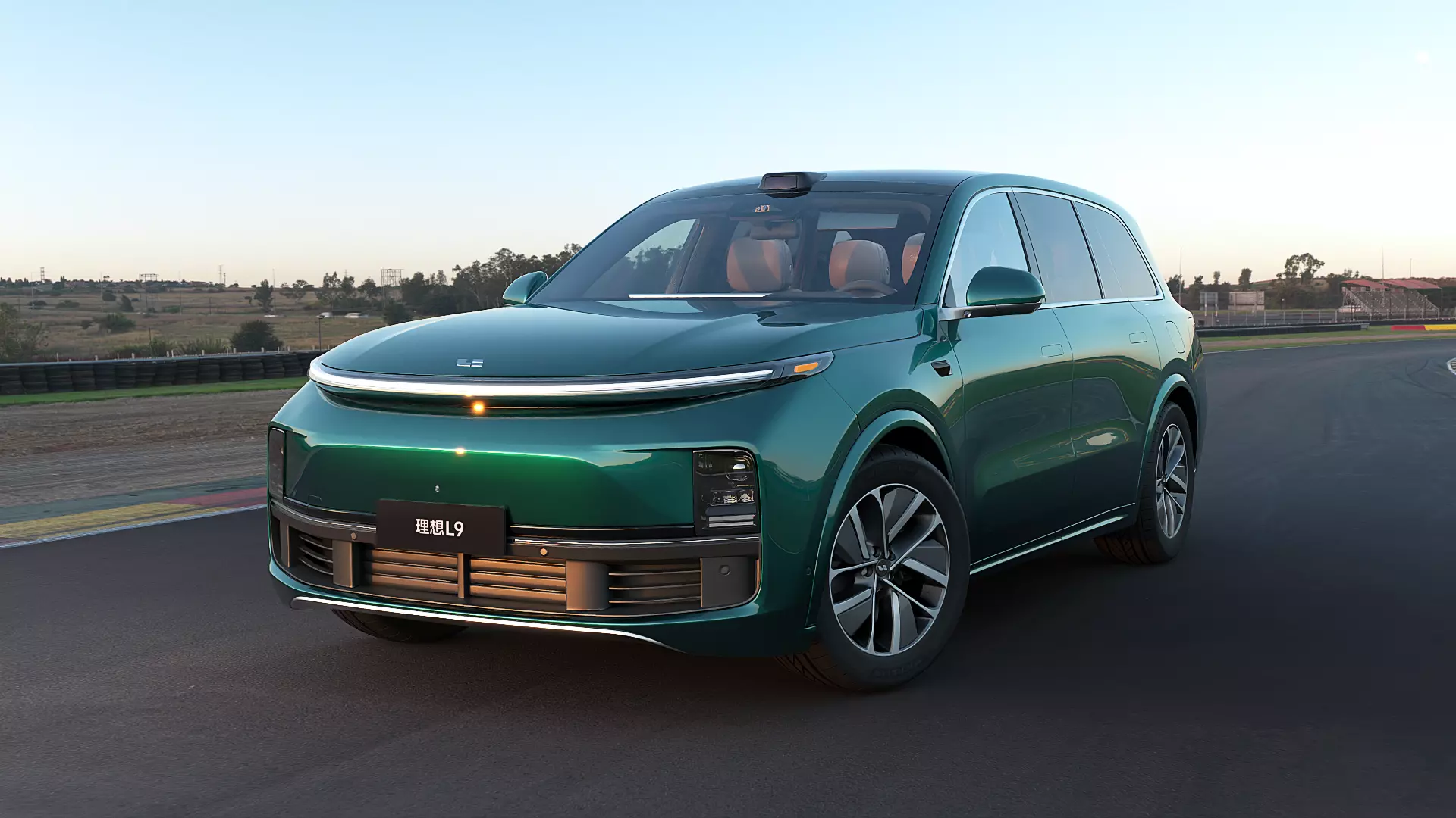 2025 Li Auto L9 Ultra with interior 3D model
