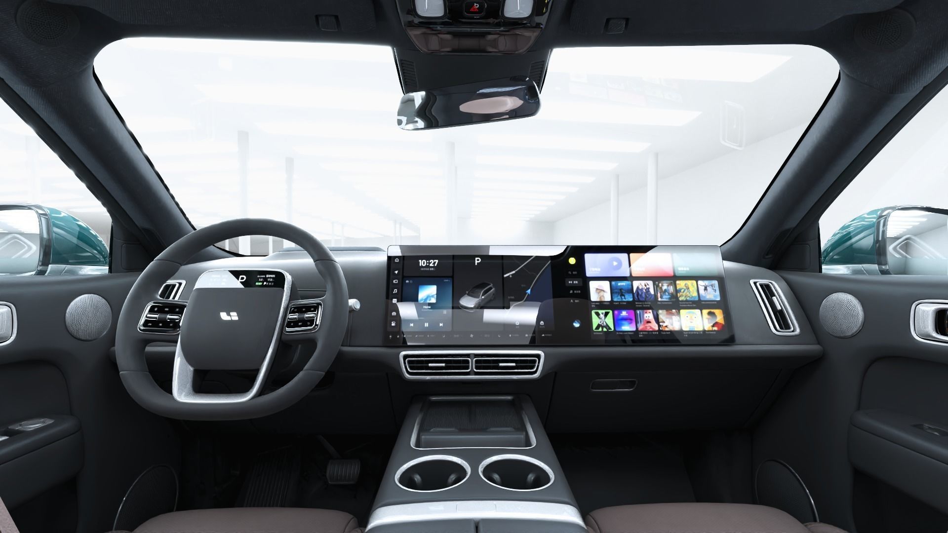2024 Li Auto Li L9 with interior 3D model_10